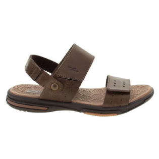 Sandália de Couro Itapuã Masculina Vira Chinelo