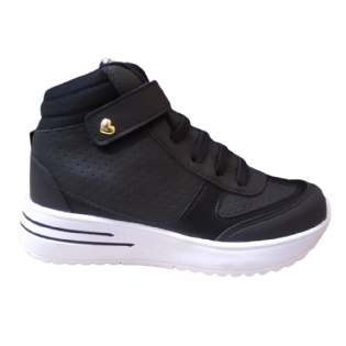 Tenis Botinha Com Velcro Teen  Club Happy