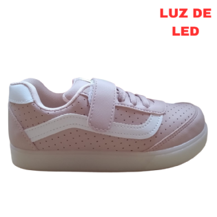 Tenis Luz De Led Club Happy Menina
