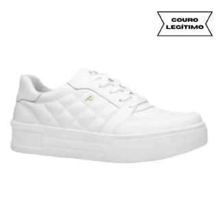 Sapatenis Pegada Feminino Couro