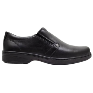 Sapato Pegada Couro Sem Cadarço