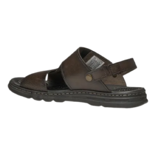 Sandalia Couro Pegada Masculina Vira Chinelo