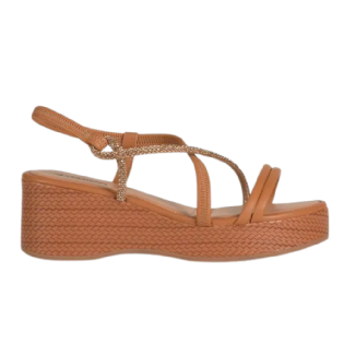 Sandalia Mississipi Anabela Brilho