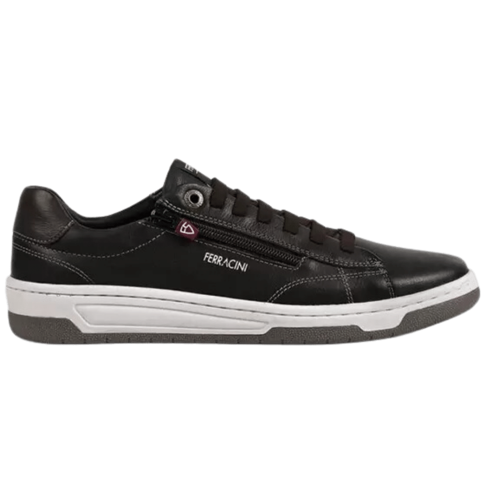 Sapatenis Ferracini Couro com Zíper